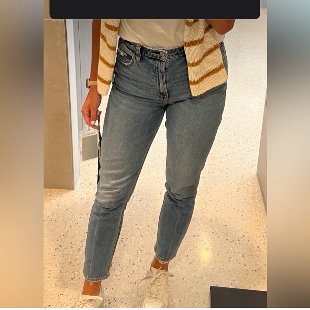 Abercrombie curve love skinny jeans